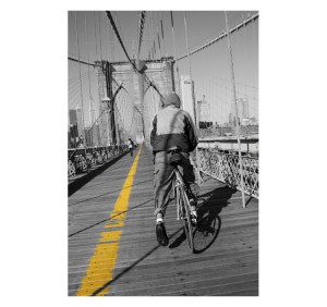 tableau-luxe-cycliste-sur-brooklyn-bridge