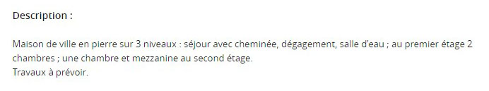 description